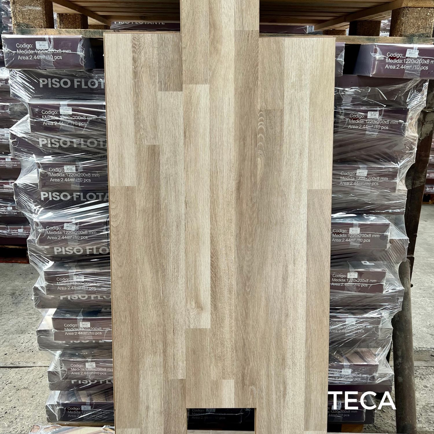 PISO FLOTANTE JOYTEK MODELO TECA 2,44 M2 - 2