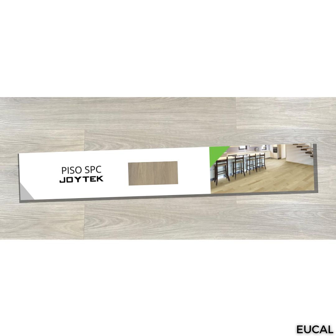 Piso Spc 5mm Vinílico Alto Tránsito EUCAL Joytek rinde 2.25 mts2 - 3