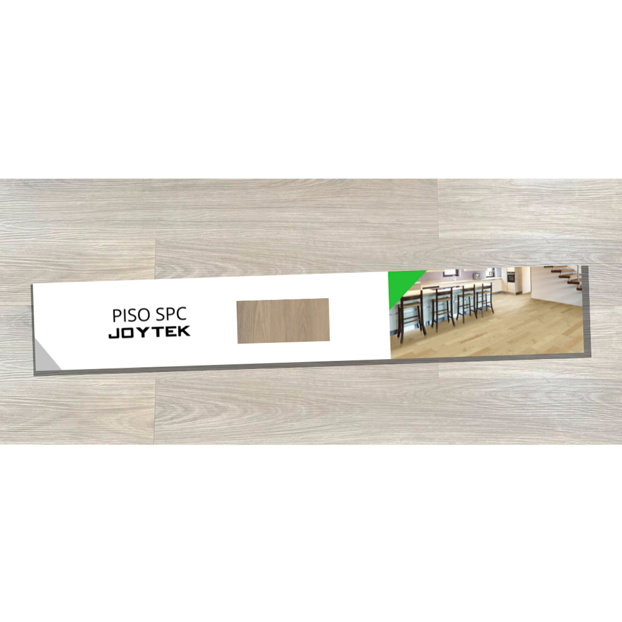 PISO VINÍLICO SPC 5 MM EUCAL 123X18 CM / 2,25 M2 (1 CAJA 8 UNI) - 2