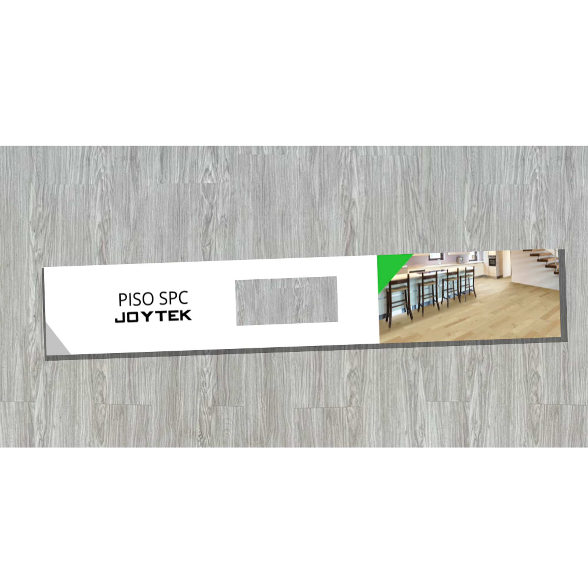 PISO VINÍLICO SPC 5 MM HICKORY 123X18 CM / 2,25 M2 (1 CAJA 8 UNI) - 2
