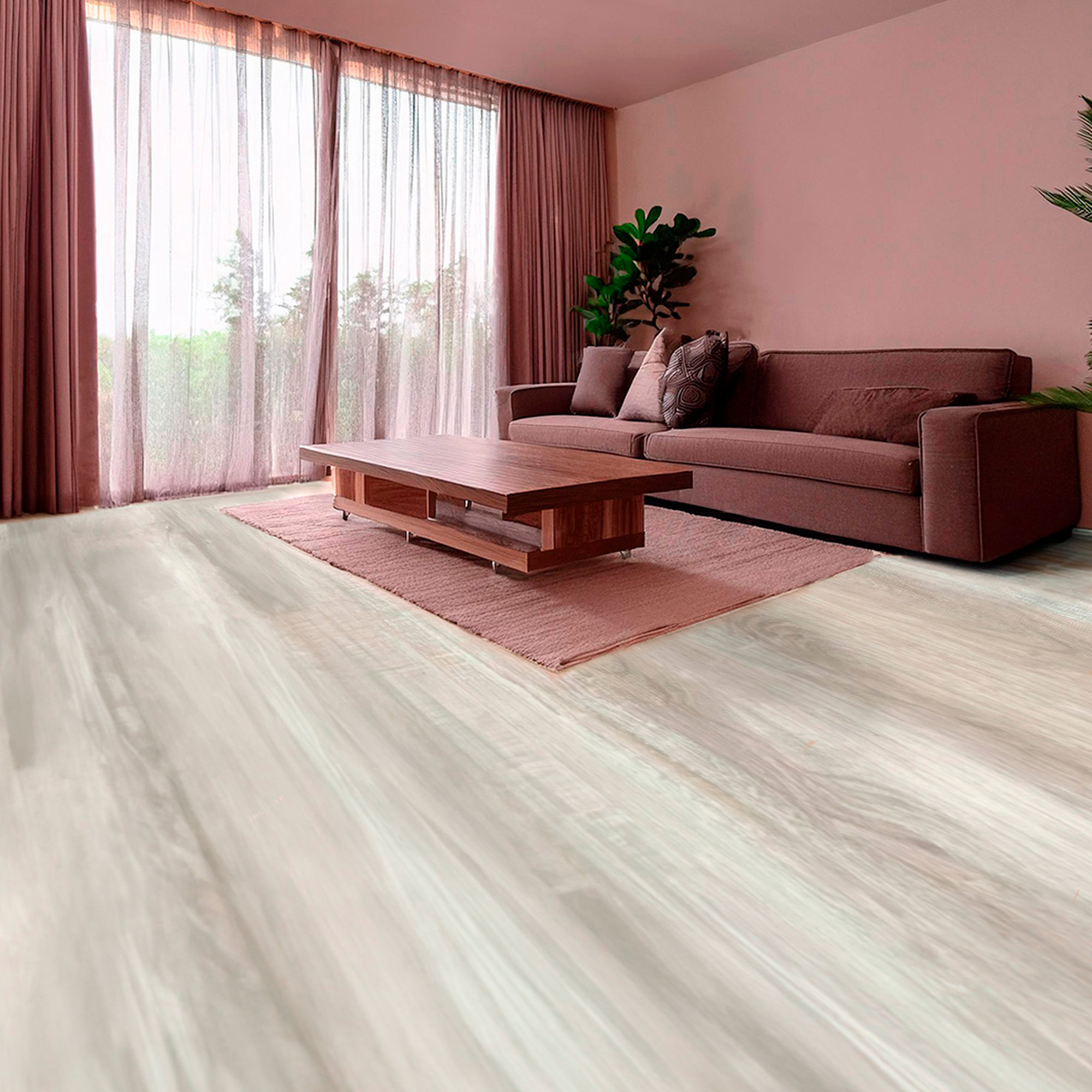 PISO VINÍLICO SPC 5 MM FINKENBERG 123X18 CM / 2,25 M2 (1 CAJA 8 UNI) - 4
