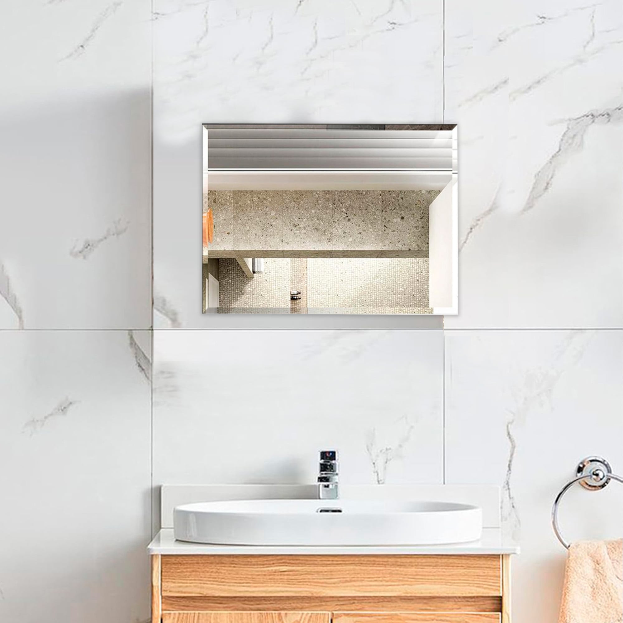ESPEJO RECTANGULAR PUNTAS RECTAS JOYTEK 60X45 CM - 5