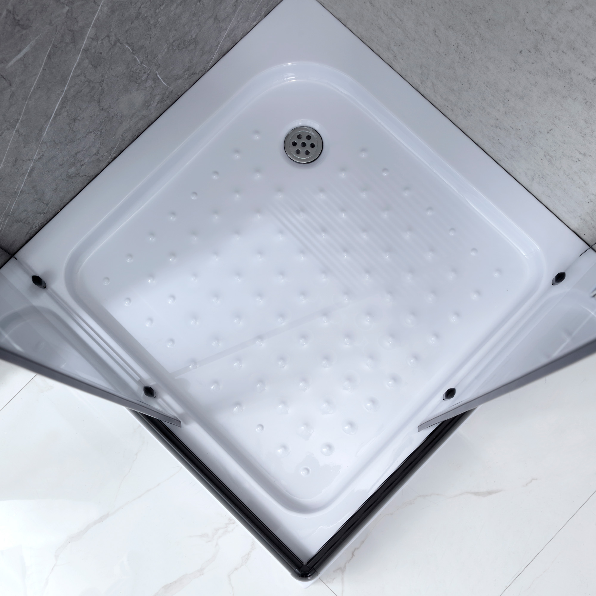 RECEPTÁCULO PARA DUCHA CUADRADO JOYTEK 90X90X13 CM - 4