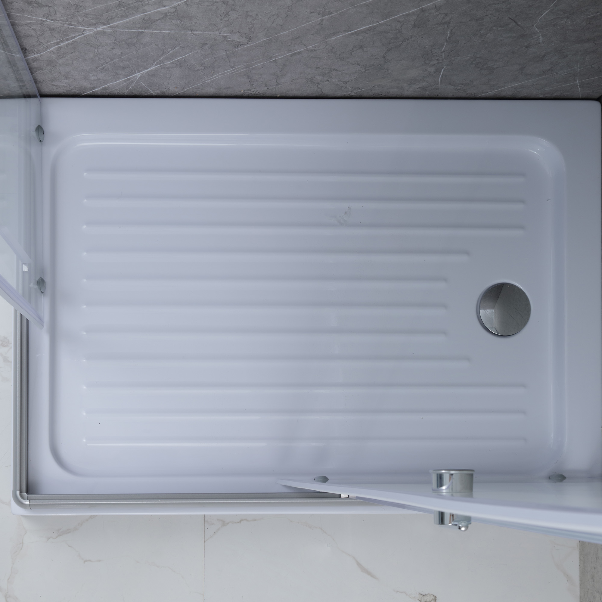 SHOWER RECTANGULAR STRAVA BLANCO 120X80CM - 7