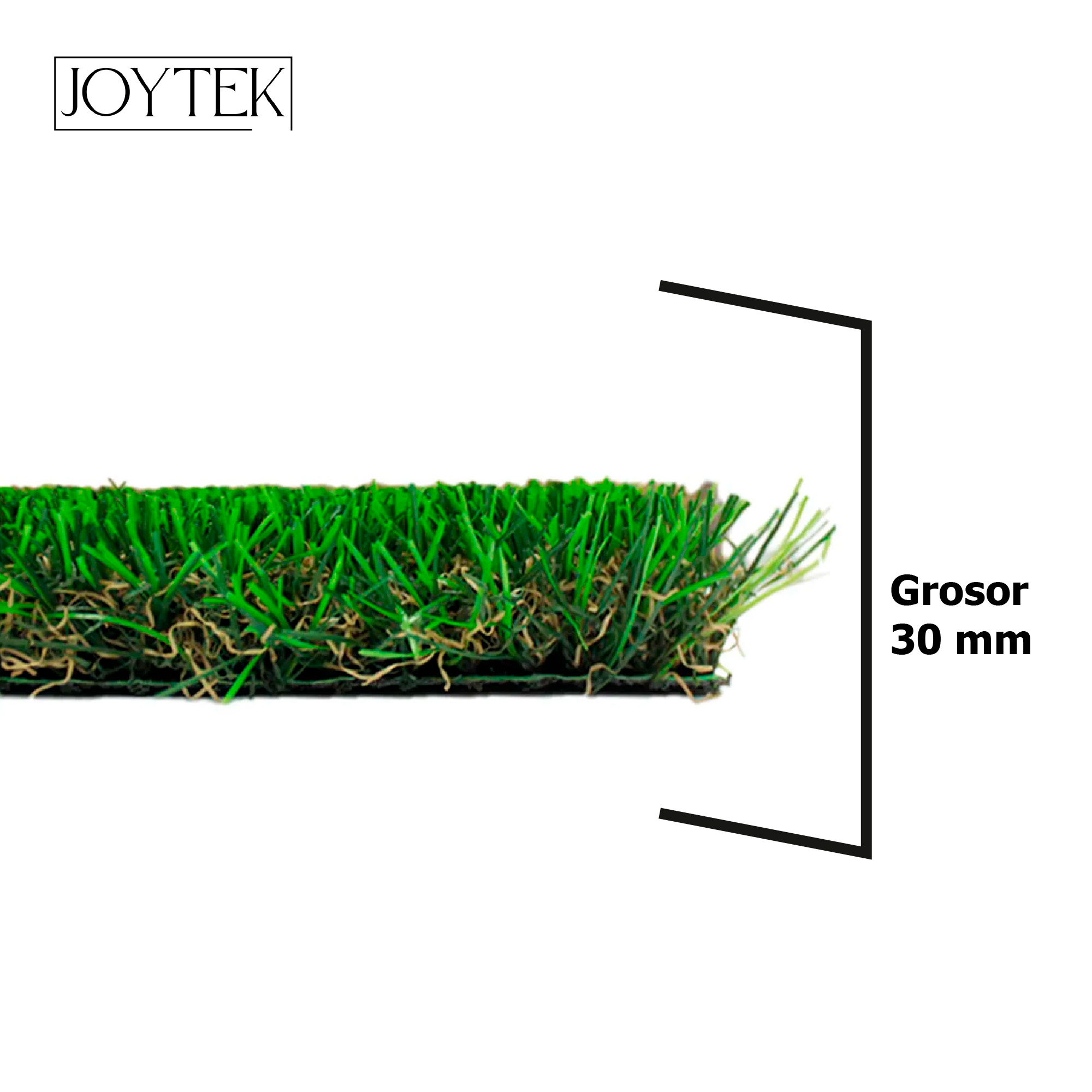 PASTO SINTÉTICO JOYTEK DE 30MM 4X4MT (16 M2) - 3