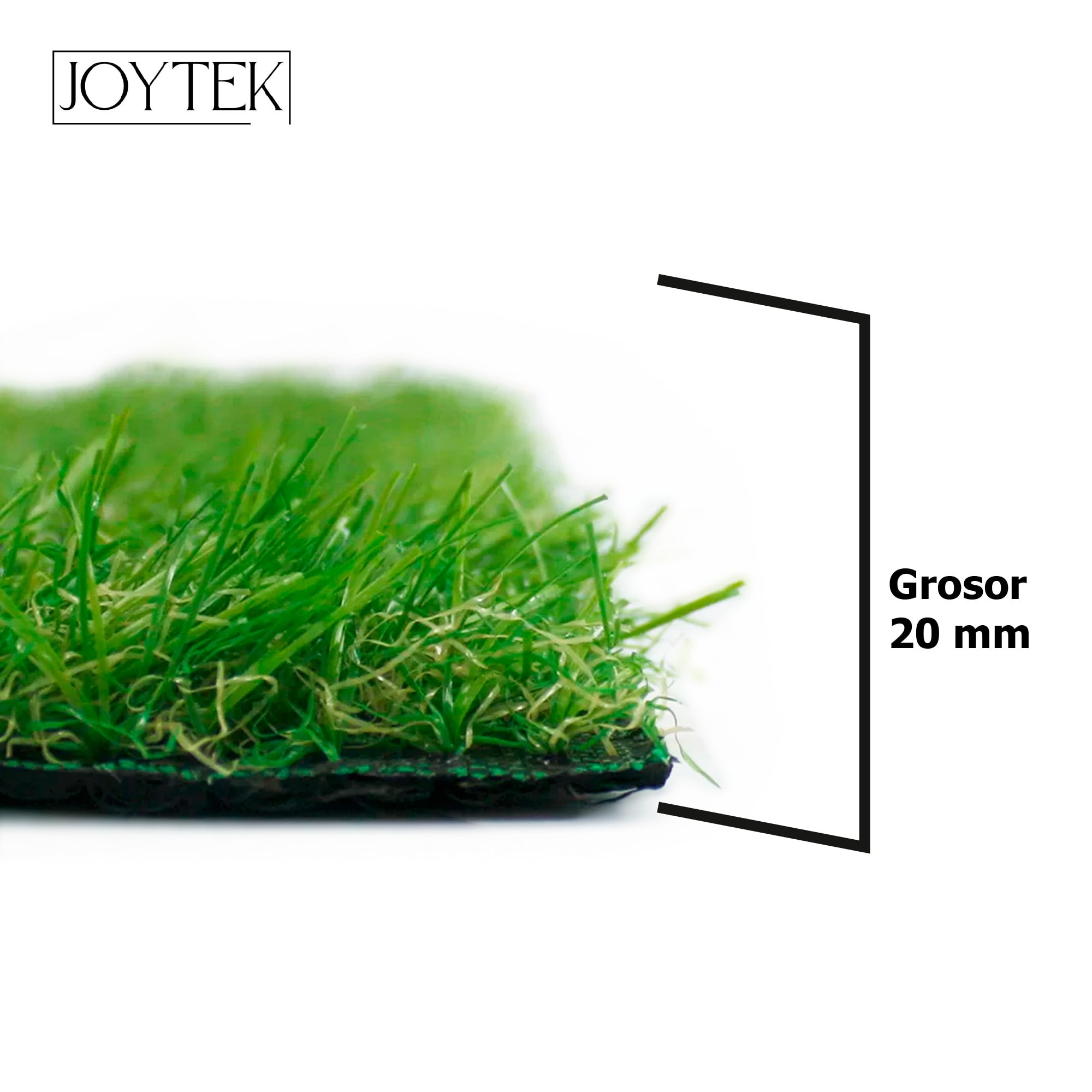 PASTO SINTÉTICO JOYTEK DE 20MM 4X1MT (4 M2) - 3
