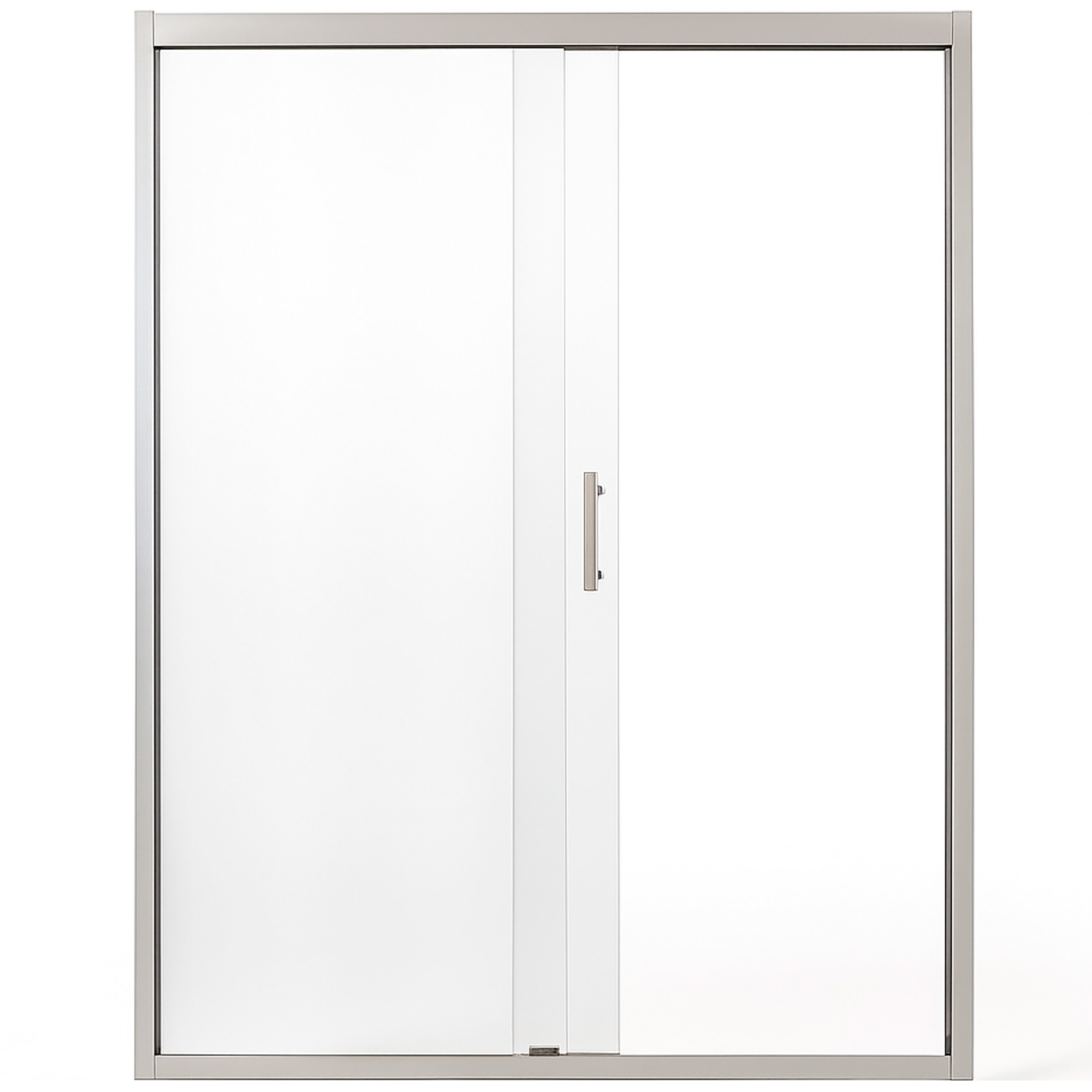 MAMPARA AJUSTABLE DE DUCHA LENS 140-160 CM TRANSPARENTE CROMADO - 3