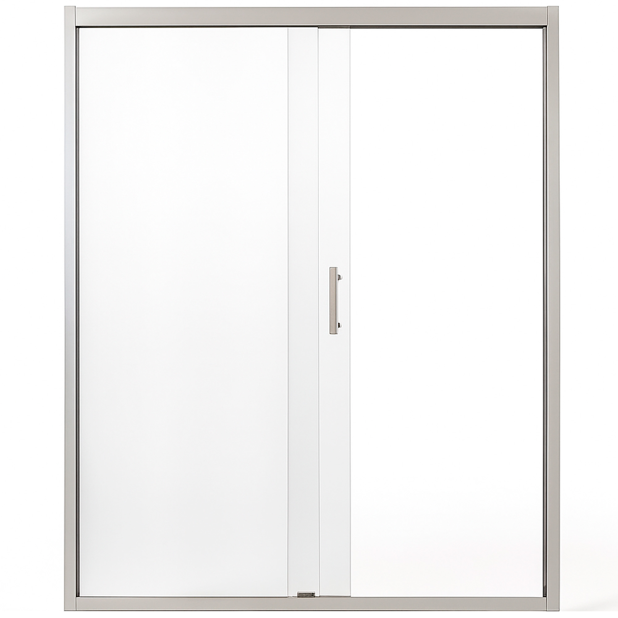 MAMPARA AJUSTABLE DE DUCHA LENS 160-180 CM TRANSPARENTE CROMADO - 3