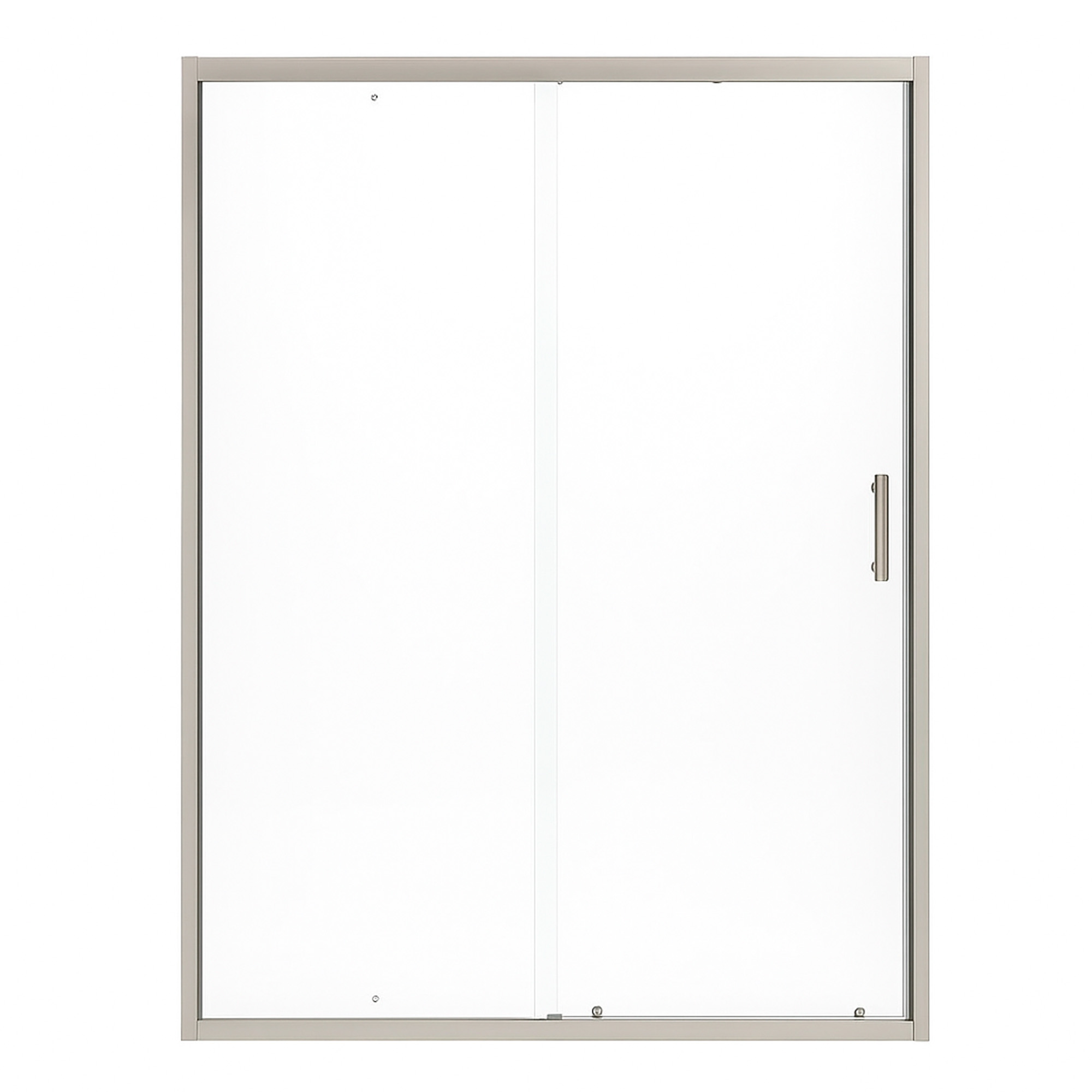 MAMPARA AJUSTABLE DE DUCHA LENS 120-140 CM TRANSPARENTE CROMADO - 2