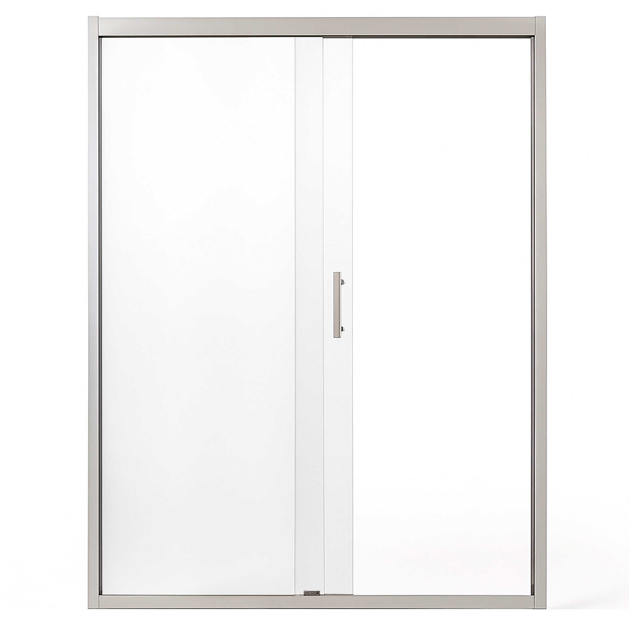 MAMPARA AJUSTABLE DE DUCHA LENS 120-140 CM TRANSPARENTE CROMADO - 3