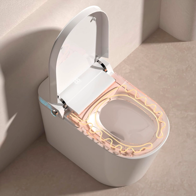 WC INODORO INTELIGENTE JOYTEK APERTURA/CIERRE ATOMATICO - DESCARGA A PISO 30 CM - 9
