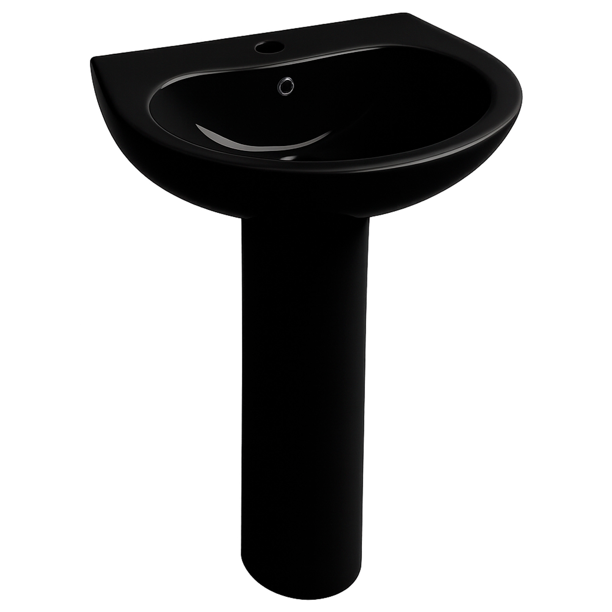 LAVAMANOS DE PEDESTAL JOYTEK 3004 COLOR NEGRO 86X52,5X43,5 CM - 5