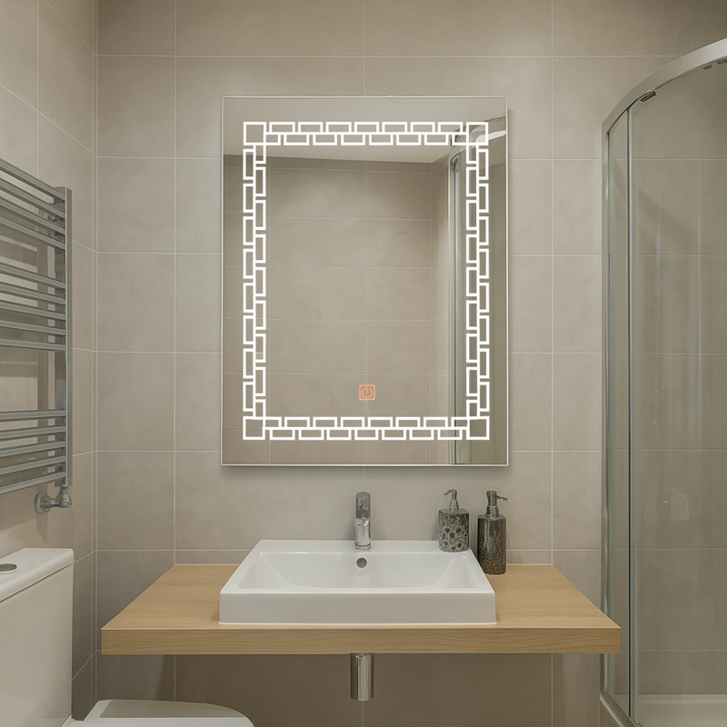 ESPEJO LED DISEÑOS JOYTEK RECTANGULAR 80X60 CM - 4