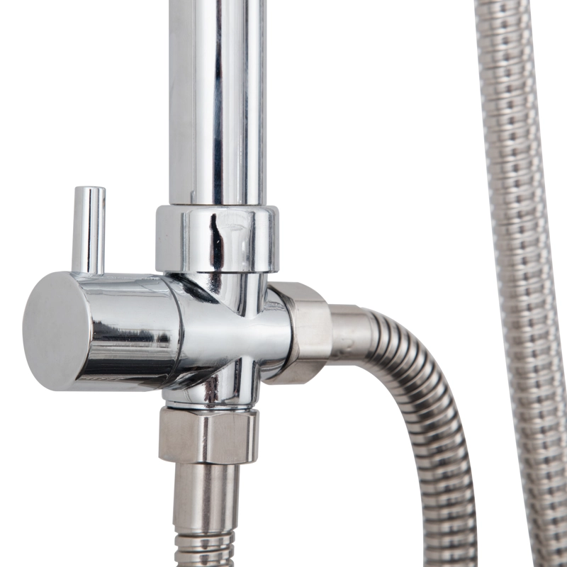 COLUMNA DE DUCHA JOYTEK PLATO REDONDO CROMADO SH02CH - 9