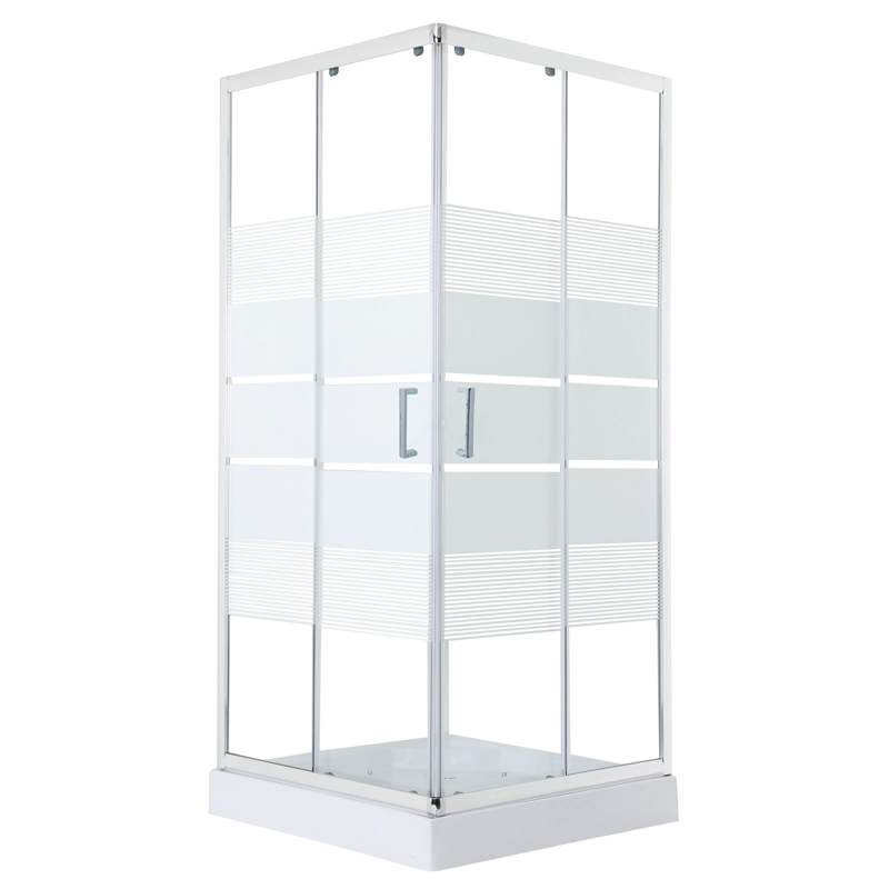 SHOWER DOOR JOYTEK RECTO STYLE BLANCO 80X80X198 CM (INCLUYE RECEPTACULO) - 1