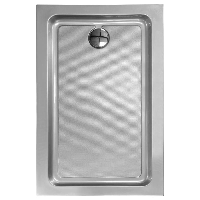 RECEPTACULO PARA DUCHA RECTANGULAR JOYTEK GRIS 120X80X14 CM - 1