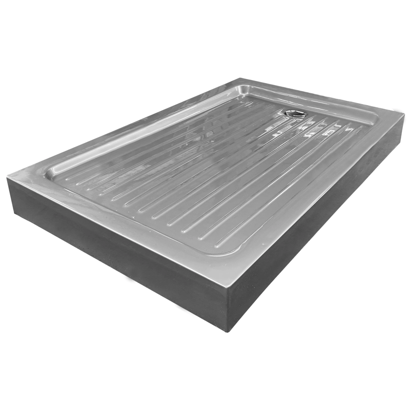 RECEPTACULO PARA DUCHA RECTANGULAR JOYTEK GRIS 120X80X13 CM - 3