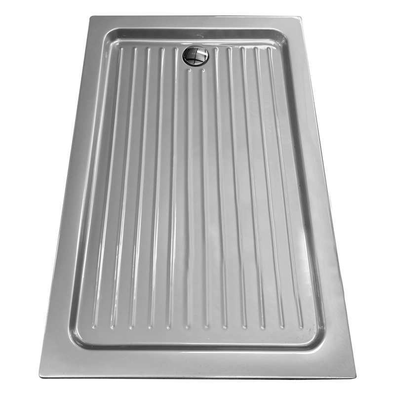 RECEPTACULO PARA DUCHA RECTANGULAR JOYTEK GRIS 120X80X13 CM - 4