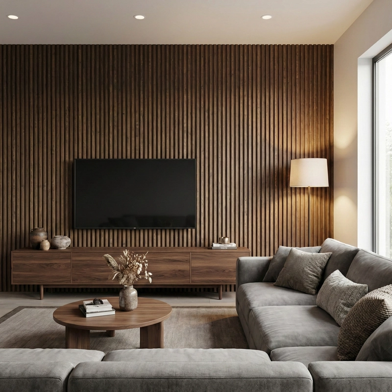 CAJA WALL PANEL PVC NOGAL 240X16 CM 3.84 M² (10 PANELES) - 2