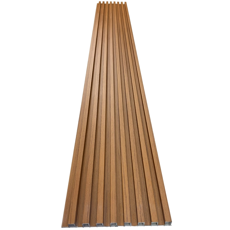 CAJA WALL PANEL PVC CAFE  CLARO 240X16 CM 3.84 M² (10 PANELES) - 3