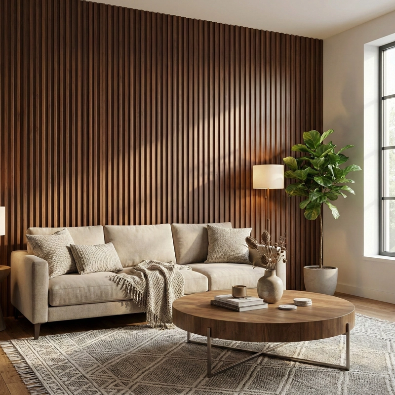 CAJA WALL PANEL PVC CEDRO 240X16 CM 3.84 M² (10 PANELES) - 3