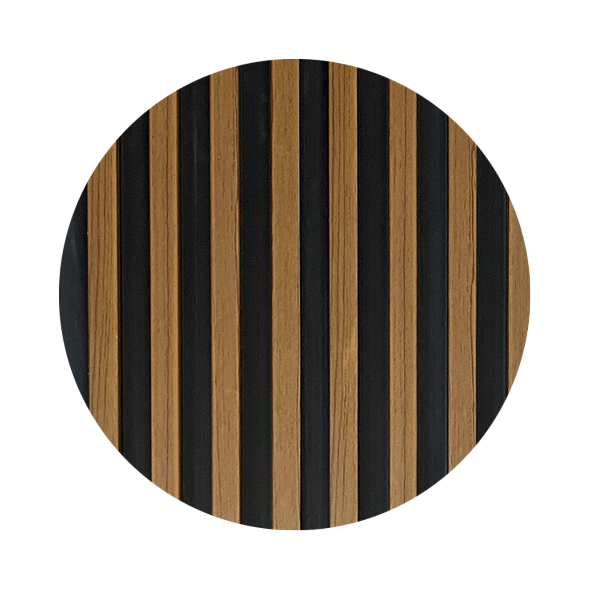 CAJA WALL PANEL PVC BICOLOR NEGRO CAFE  240X16 CM 3.84 M² (10 PANELES) - 7