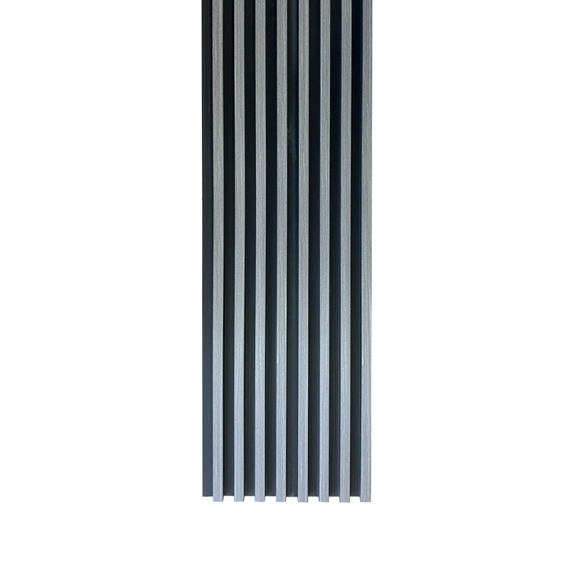 CAJA WALL PANEL PVC BICOLOR NEGRO GRIS 240X16 CM 3.84 M² (10 PANELES) - 1