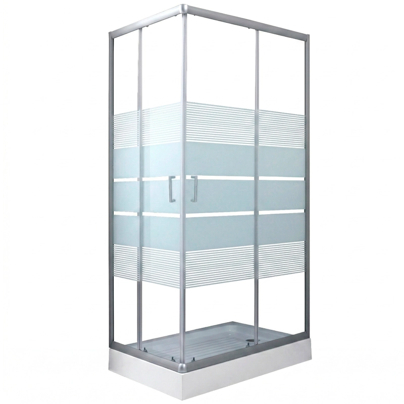 SHOWER RECTANGULAR STYLE BLANCO 100X80X198CM INCLUYE RECEPTACULO - 6