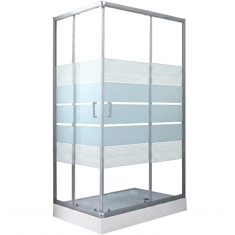 SHOWER RECTANGULAR STYLE BLANCO 120X80X198CM INCLUYE RECEPTACULO - 6
