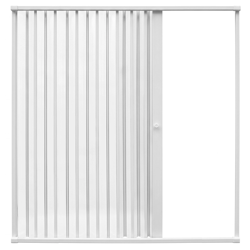 MAMPARA AJUSTABLE DUCHA JOYTEK FLEXBOK PVC BLANCO 145-160 CM *185 CM - 7