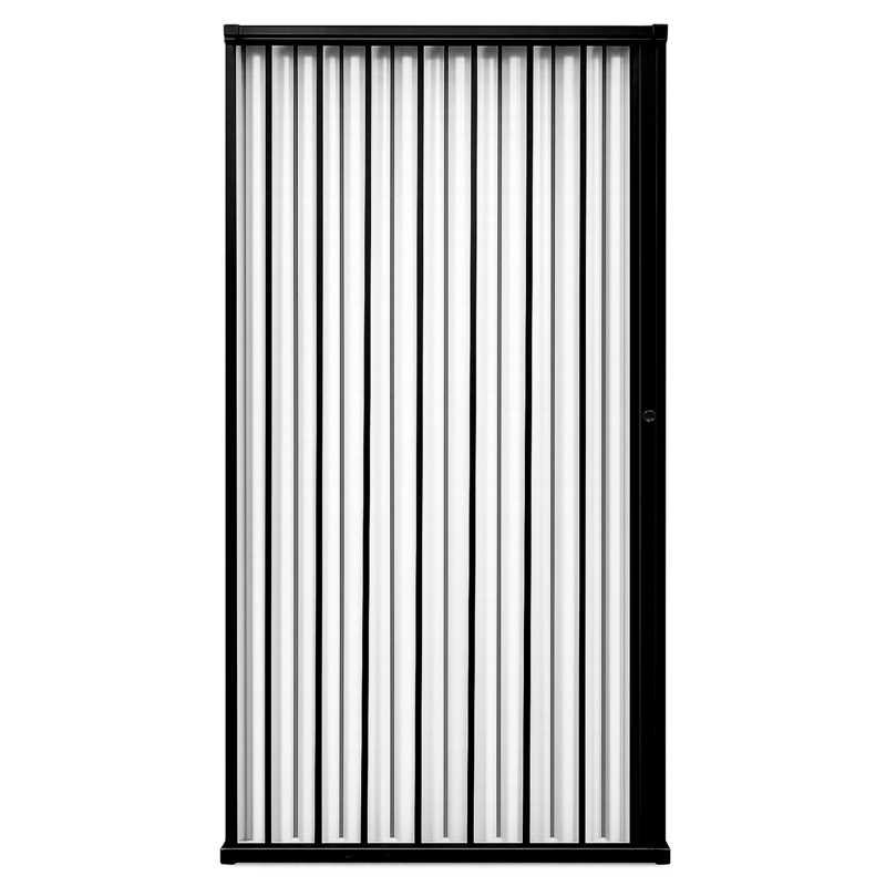 MAMPARA AJUSTABLE DUCHA JOYTEK FLEXBOK PVC NEGRO 80-115 CM *185 CM - 7