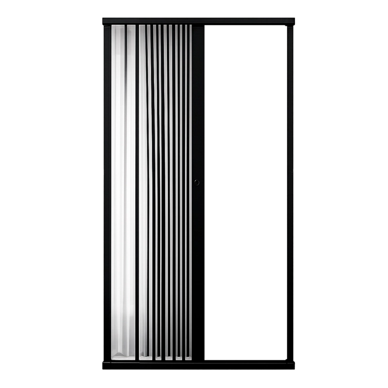 MAMPARA AJUSTABLE DUCHA JOYTEK FLEXBOK PVC NEGRO 80-115 CM *185 CM - 8