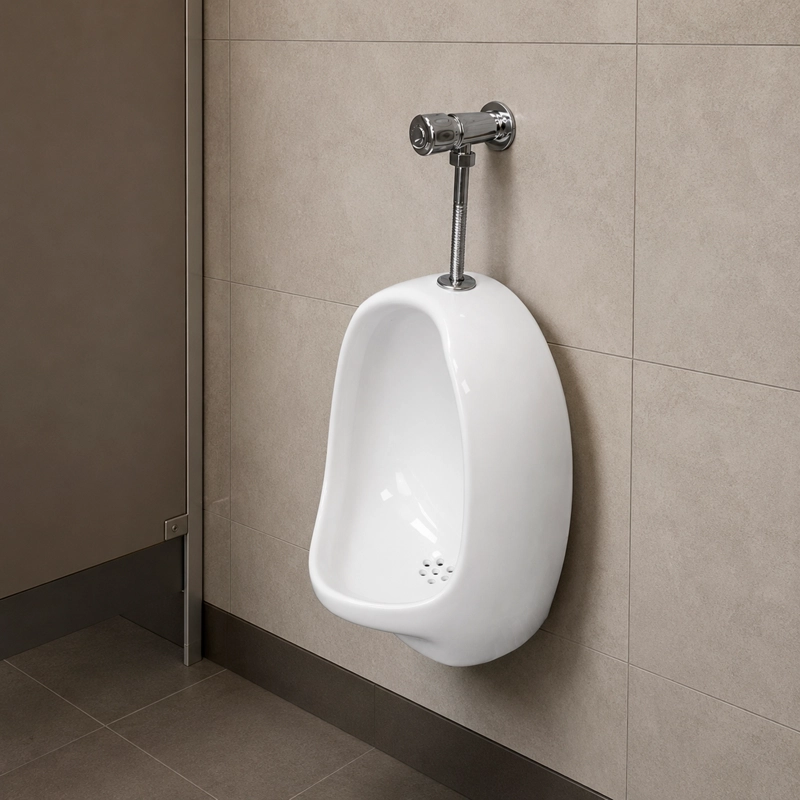 URINARIO MODERN 025 INSTALACION A MURO 48 X 33 X 30 CM - 4