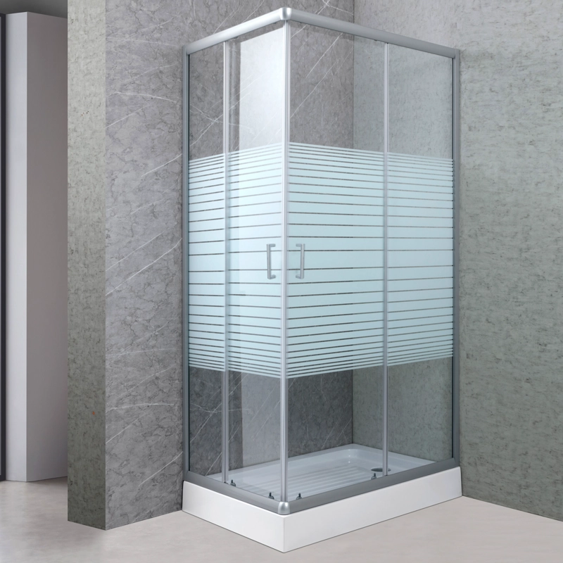 SHOWER DOOR 110X70 RECTANGULAR STRAVA BLANCO - 2