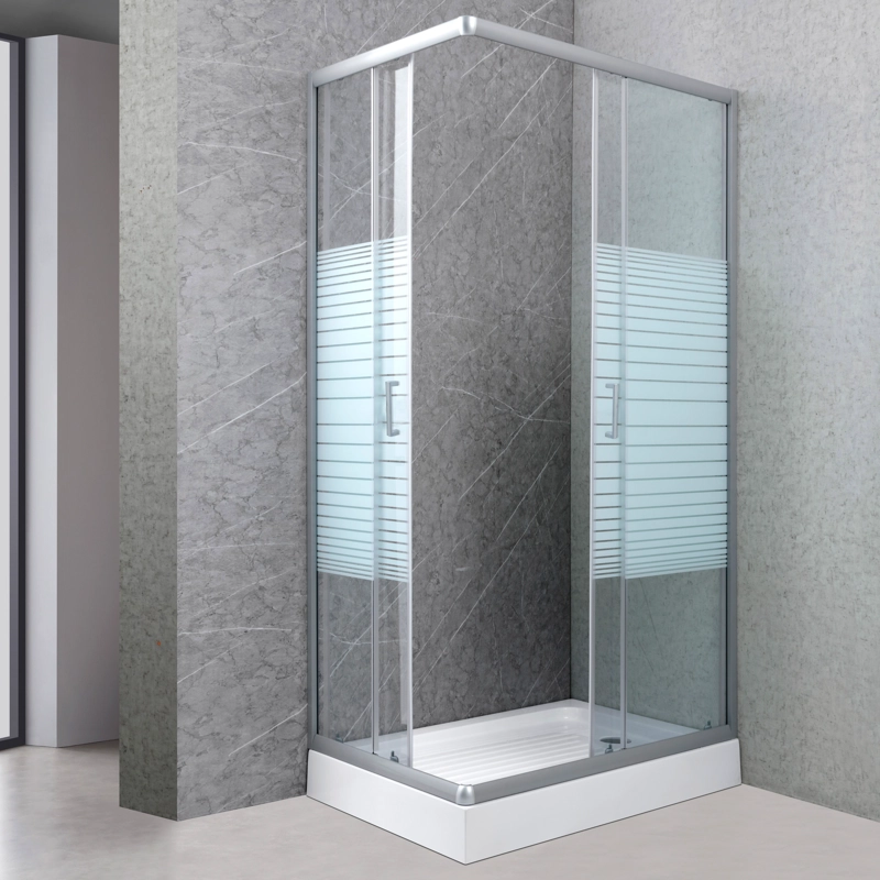 SHOWER DOOR 110X70 RECTANGULAR STRAVA BLANCO - 3