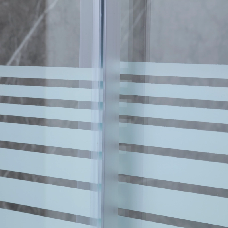 SHOWER DOOR 110X70 RECTANGULAR STRAVA BLANCO - 5