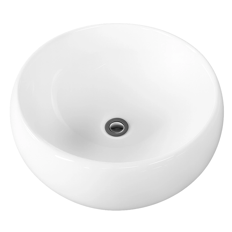 LAVAMANOS REDONDO SOBREPONER JOYTEK 822 BLANCO 40X16 CM - 1