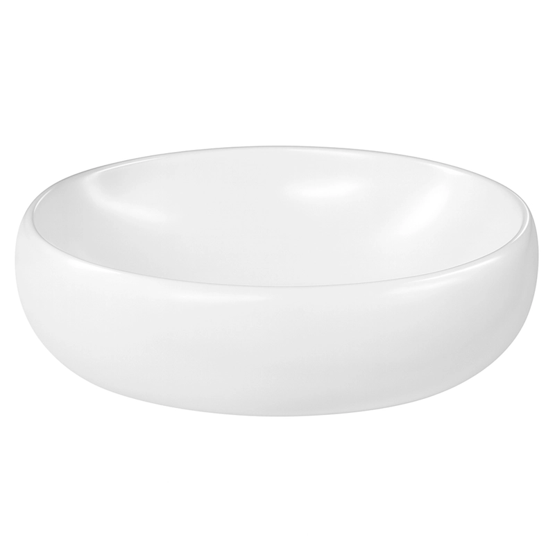 LAVAMANOS OVALADO SOBREPONER JOYTEK 880 BLANCO 48X34X15 CM - 5