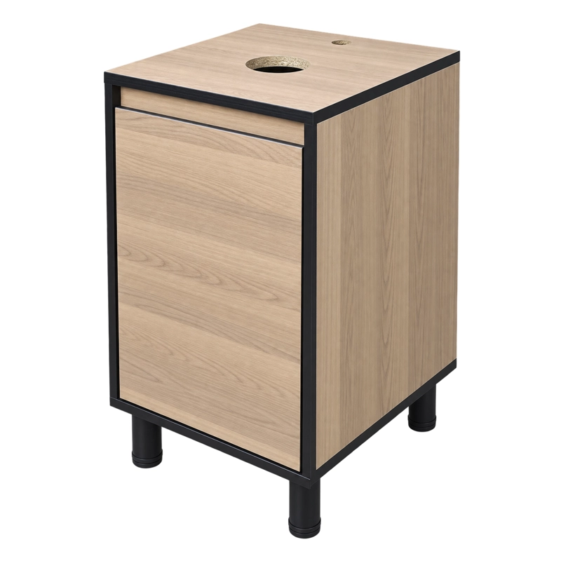MUEBLE DE BAÑO ALTAIR NOGAL CLARO CON LAVAMANOS SOBREPONER 40X46X72 CM - 5