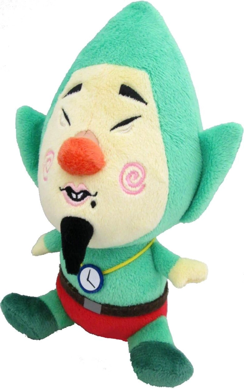 PELUCHE NINTENDO ORIGINAL TINGLE 17 CM LEGEND OF ZELDA WIND WAKE - 1