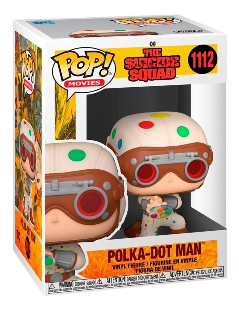 FUNKO POP AMARILLO THE SUICIDE SQUAD - POLKA DOT MAN - 1112 - 1