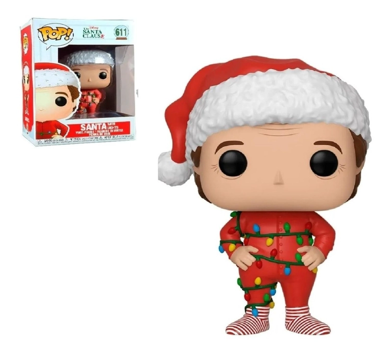FUNKO POP ROJO THE SANTA CLAUSE - SANTA WITH LIGHTS - 611 - 1