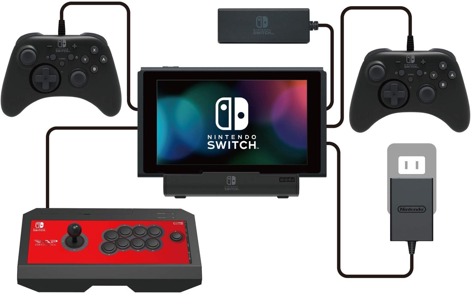 SOPORTE USB MULTIPUERTO PARA NINTENDO SWITCH - 1