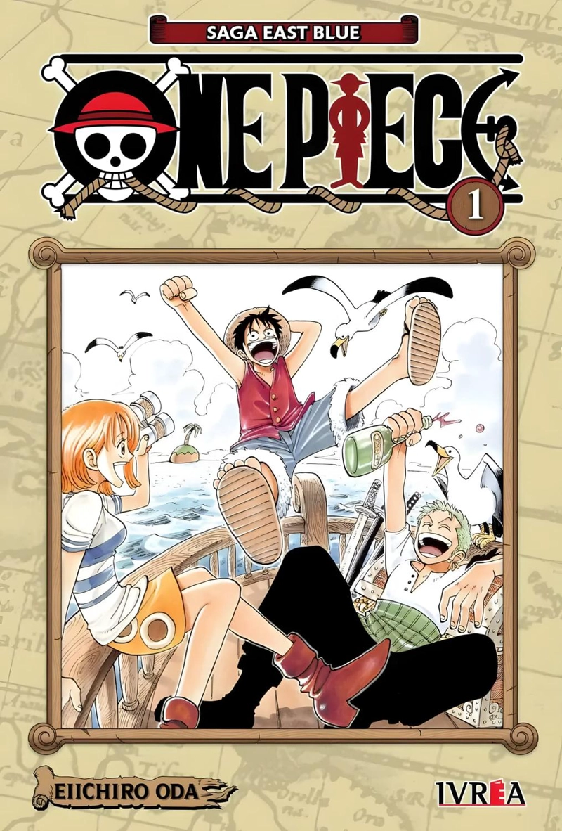 MANGA ONE PIECE 01 IVREA ARGENTINA - 1