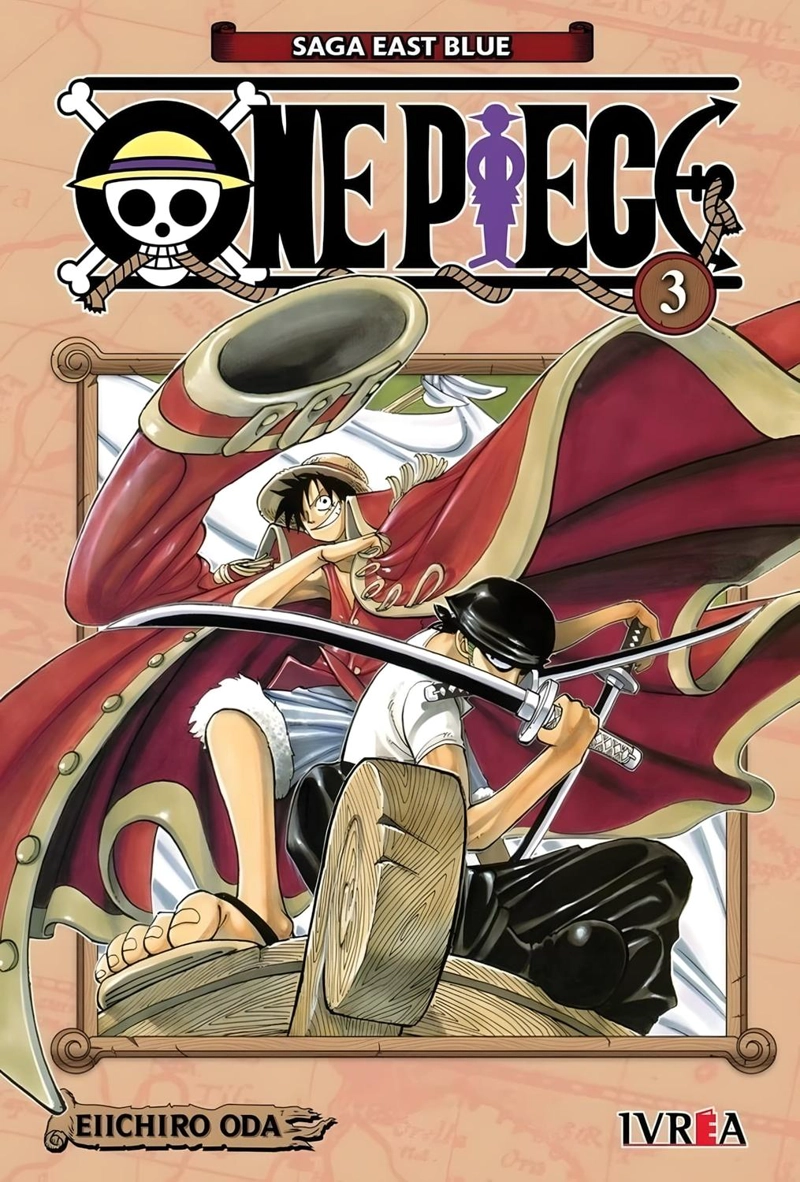 MANGA ONE PIECE 03 EIICHIRO ODA - IVREA ARGENTINA - 1