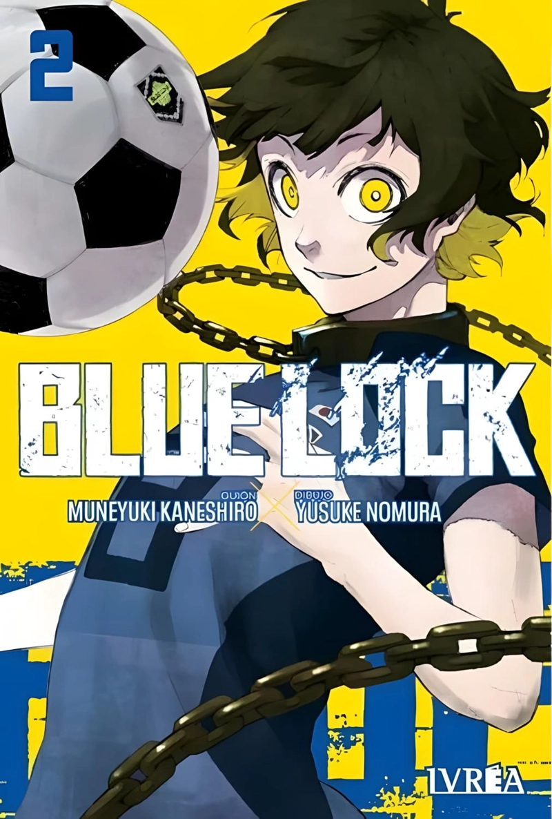 MANGA BLUE LOCK 02 MUNEYUKI KANESHIRO, YUSUKE NOMURA - IVREA ARGENTINA - 1