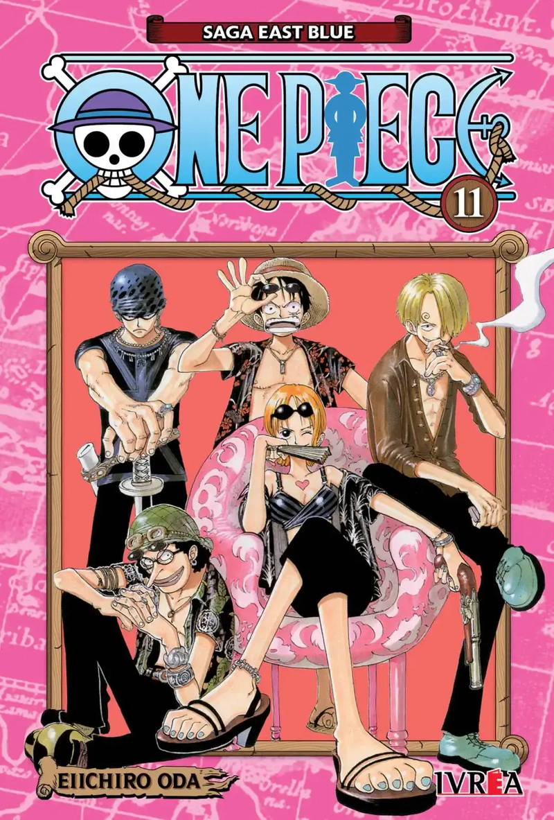MANGA ONE PIECE 11 EIICHIRO ODA - IVREA ARGENTINA - 1