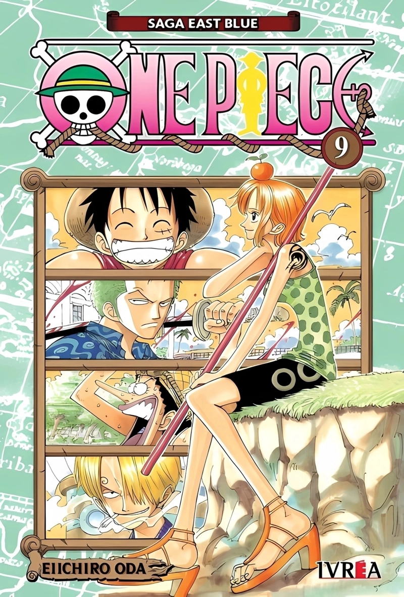 MANGA ONE PIECE 09 IVREA ARGENTINA - 1