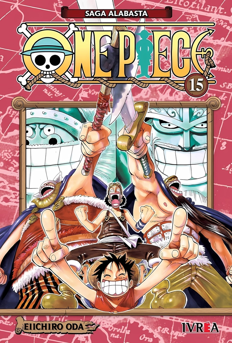 MANGA ONE PIECE 15 EIICHIRO ODA - IVREA ARGENTINA - 1