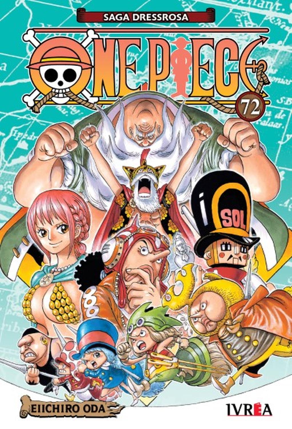 MANGA ONE PIECE 72 EIICHIRO ODA - IVREA ARGENTINA - 1